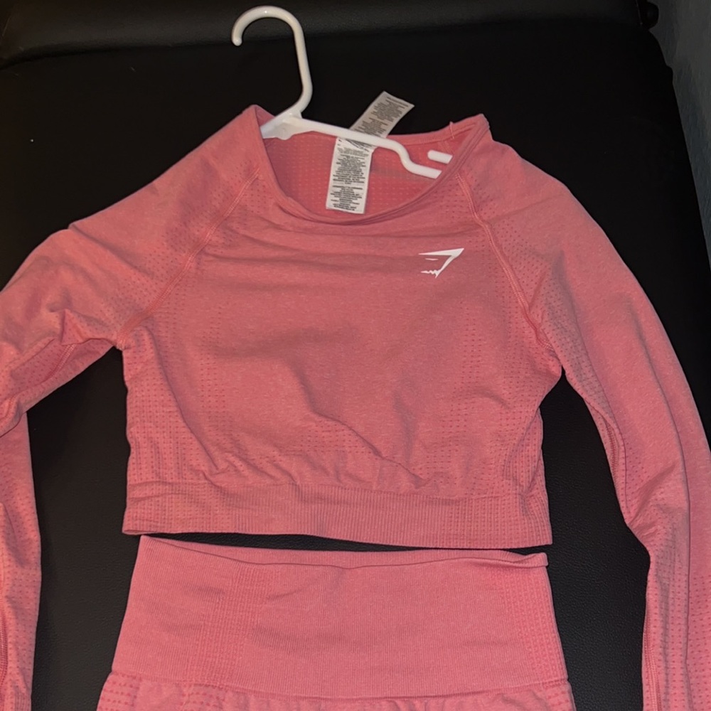 pink Gymshark set